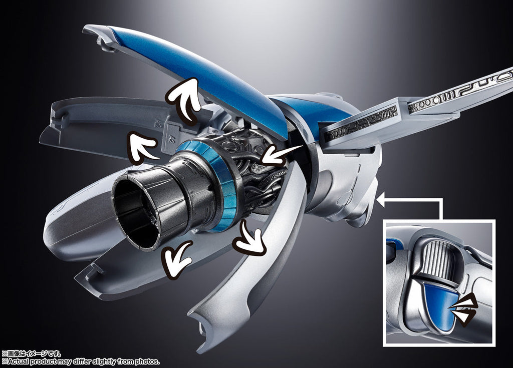 BANDAI Chogokin Astro Bot & Dual Speeder Action Figure JAPAN OFFICIAL