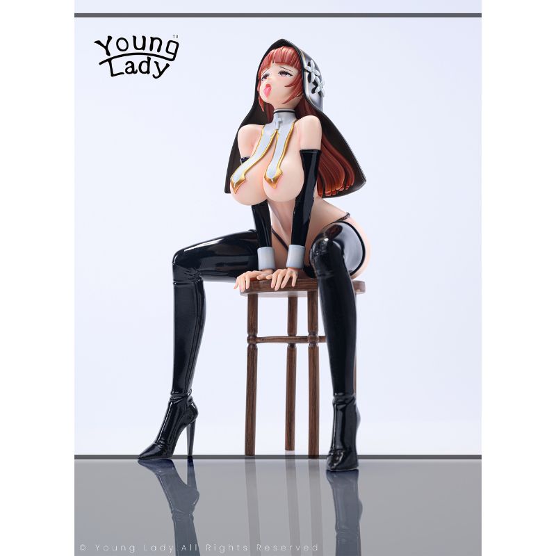 Young Lady Nun Ikuno 1/6 Figure JAPAN OFFICIAL