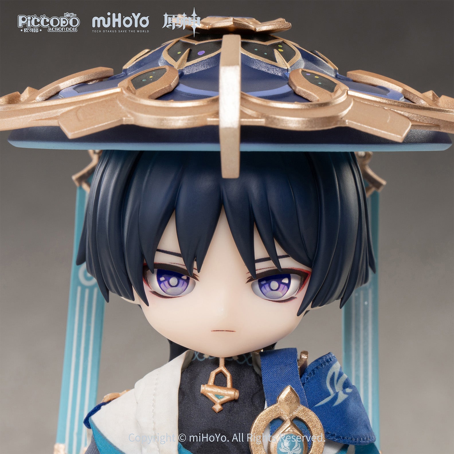 GENESIS PICCODO Action Doll x Genshin Impact Wanderer Chibi Doll JAPAN OFFICIAL
