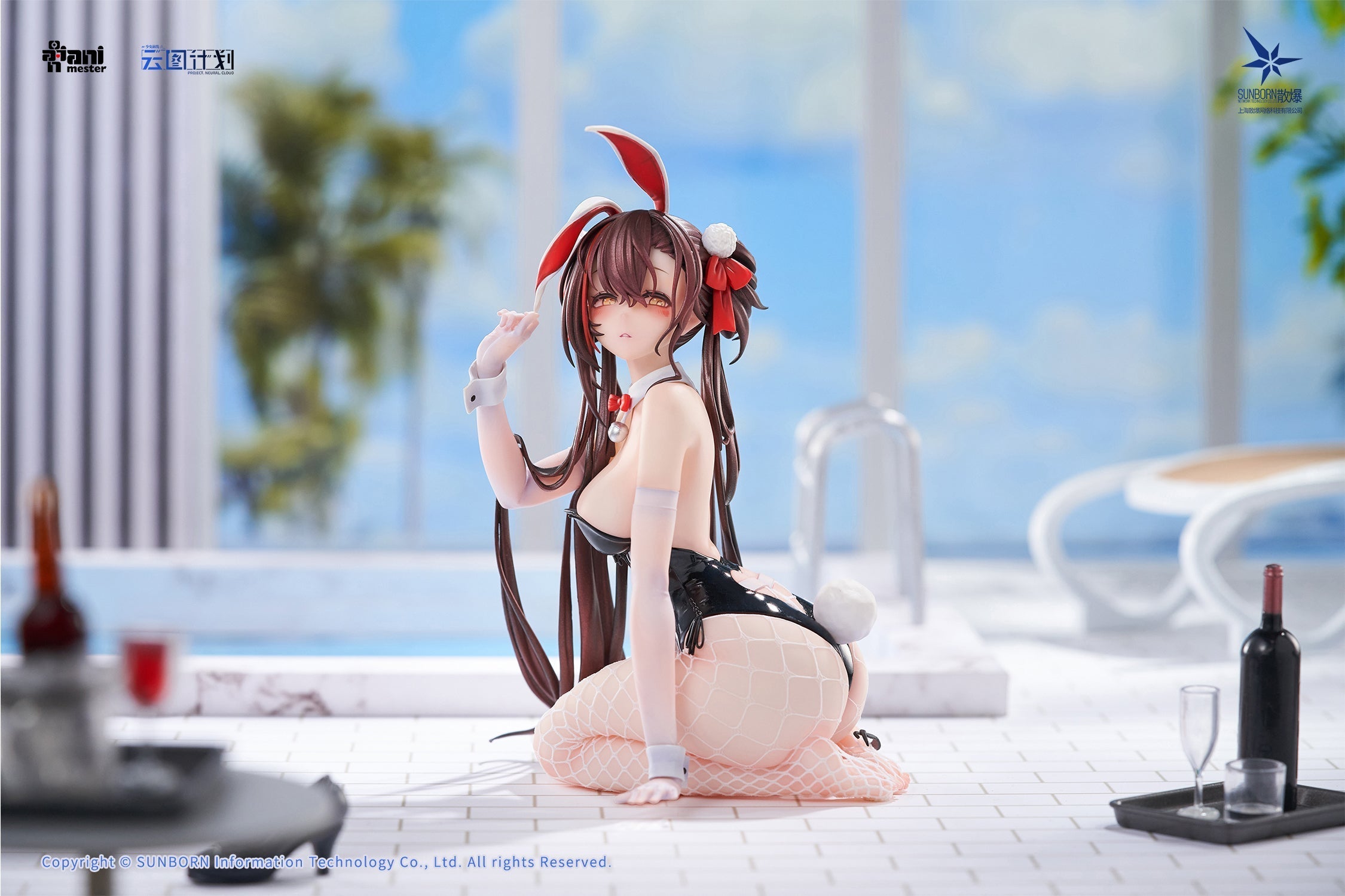 Animester Neural Cloud Jiangyu Usagi Nuresobotsu 1/7 Figure JAPAN OFFICIAL