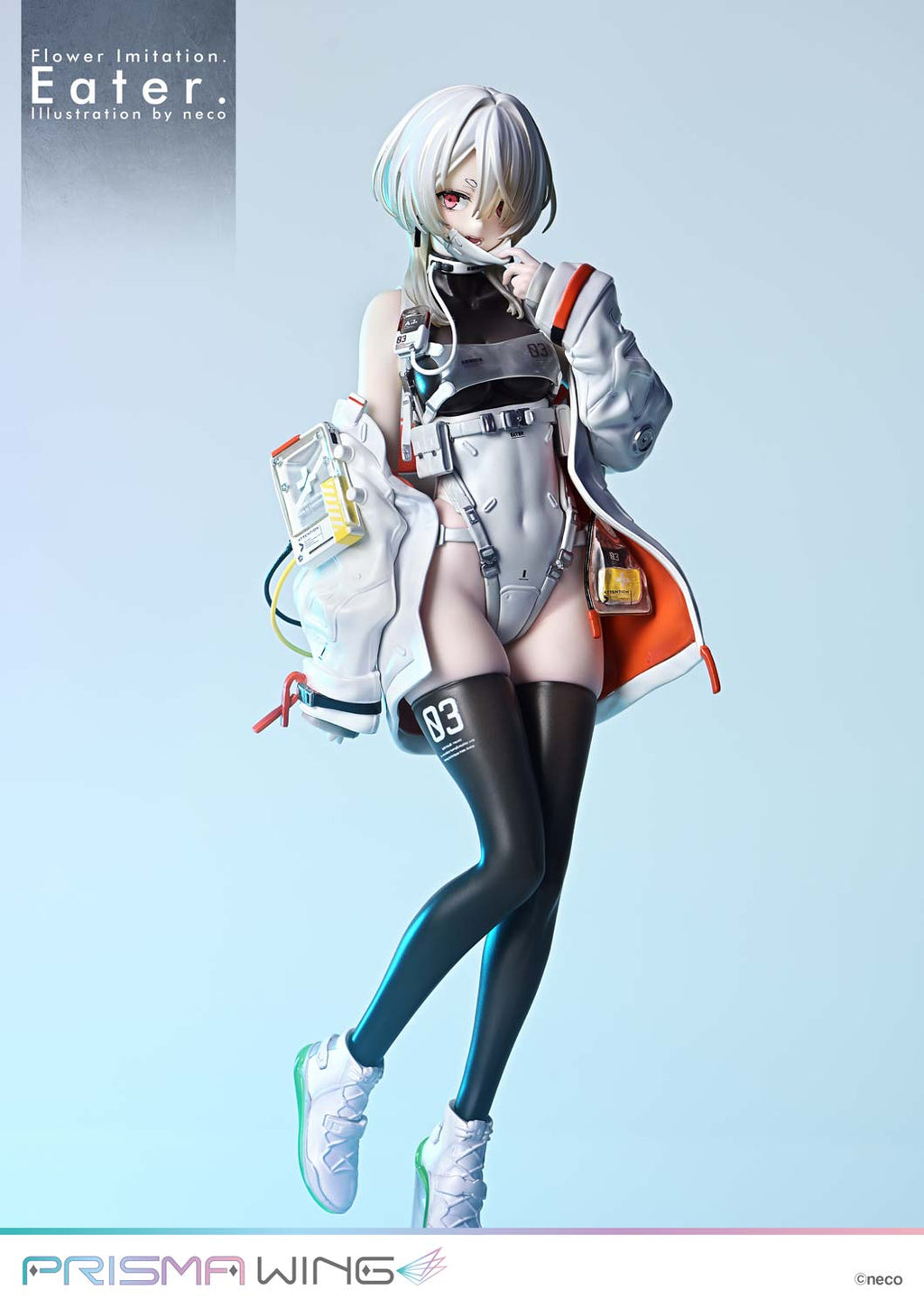 PRISMA WING Flower Imitation. Eater. Illustration by neco 1/7 Figure JAPAN