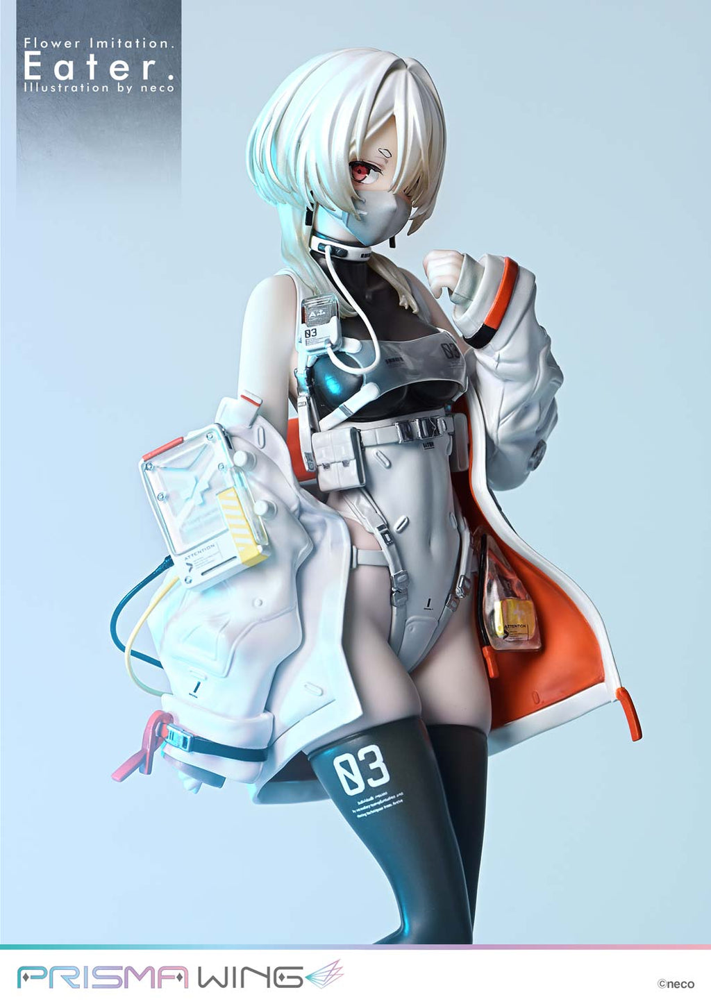 PRISMA WING Flower Imitation. Eater. Illustration by neco 1/7 Figure JAPAN