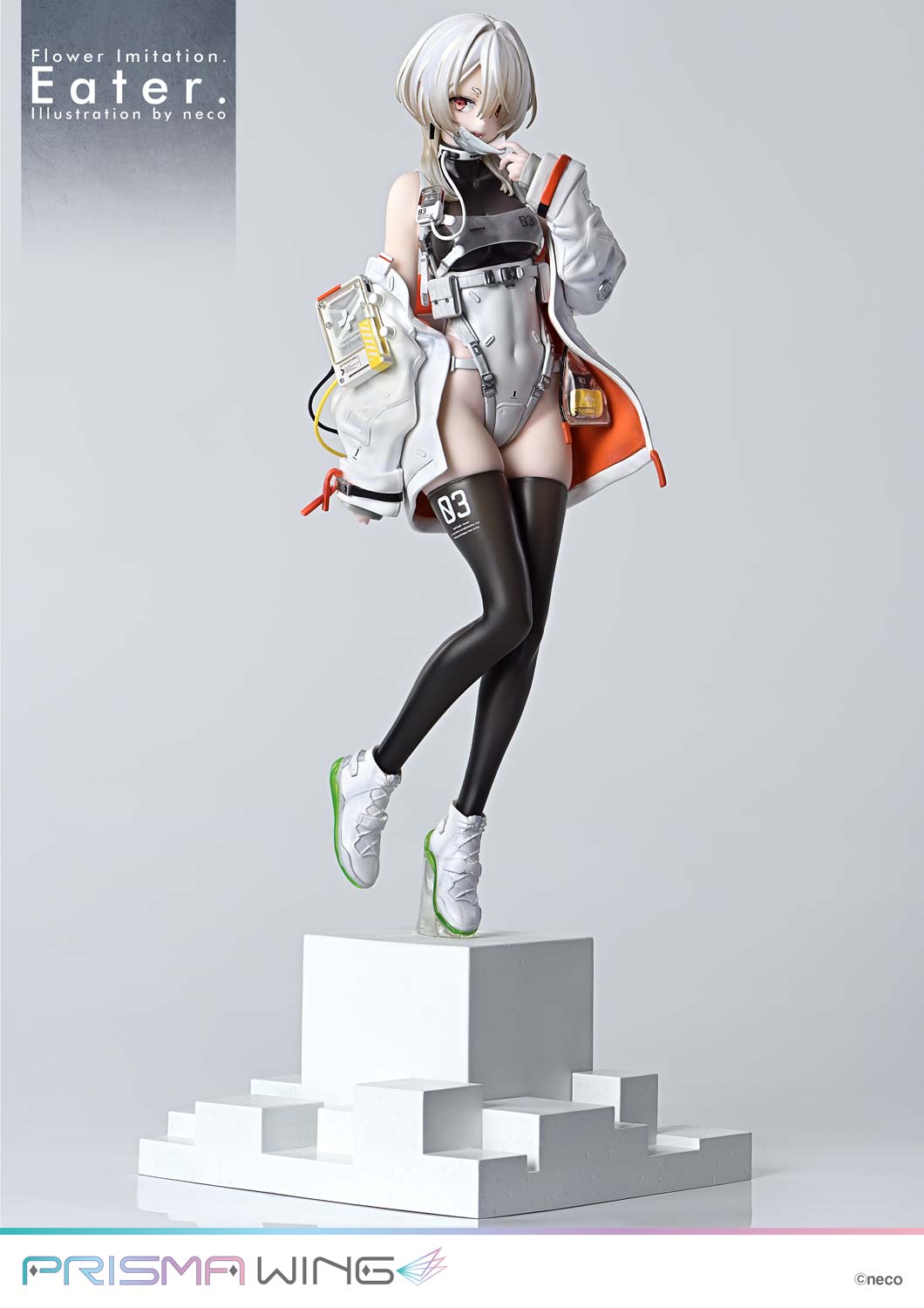 PRISMA WING Flower Imitation. Eater. Illustration by neco 1/7 Figure JAPAN