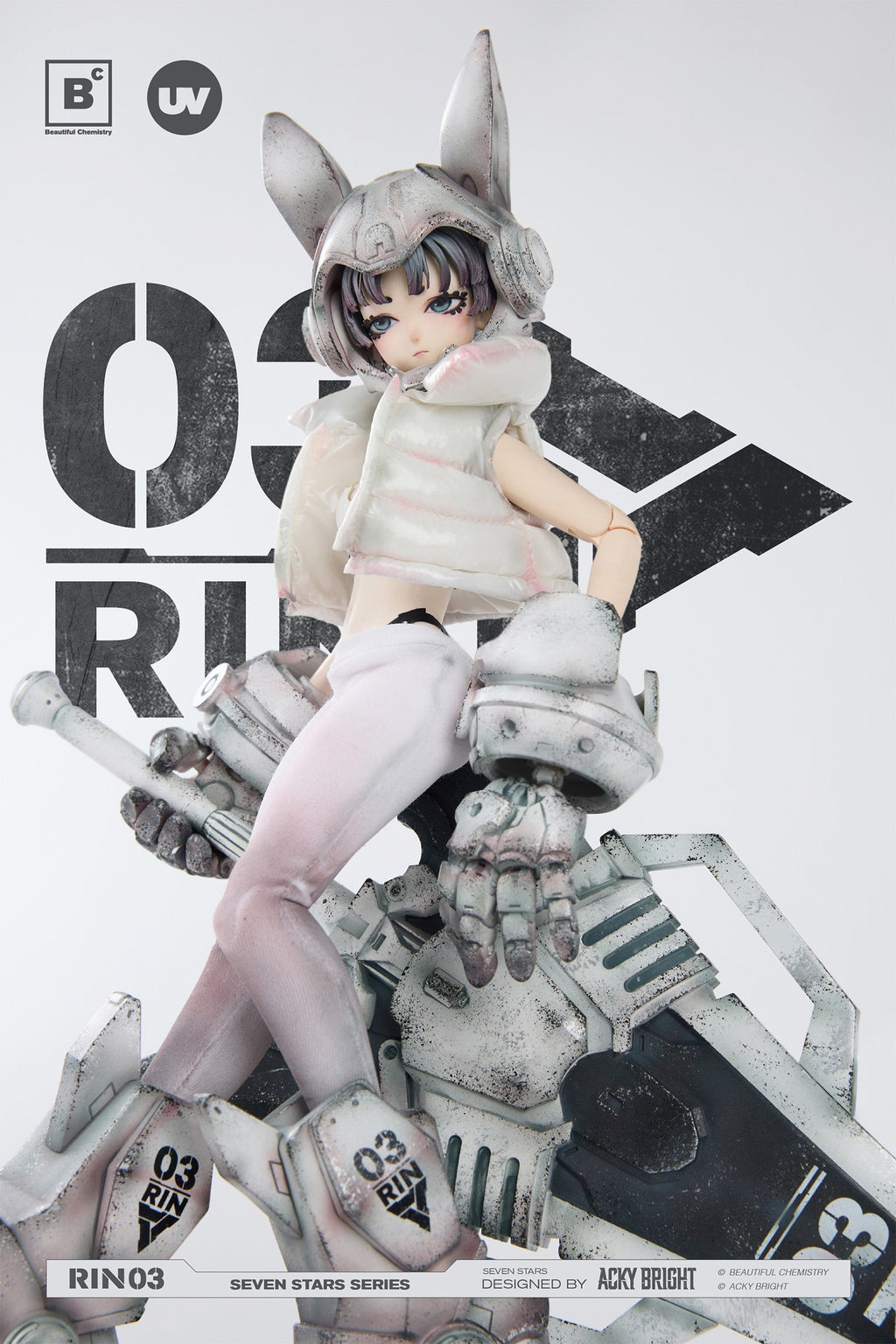 Beautiful Chemistry x Acky Bright Seven Stars Series No.03 Rin 1/6 Action Figure