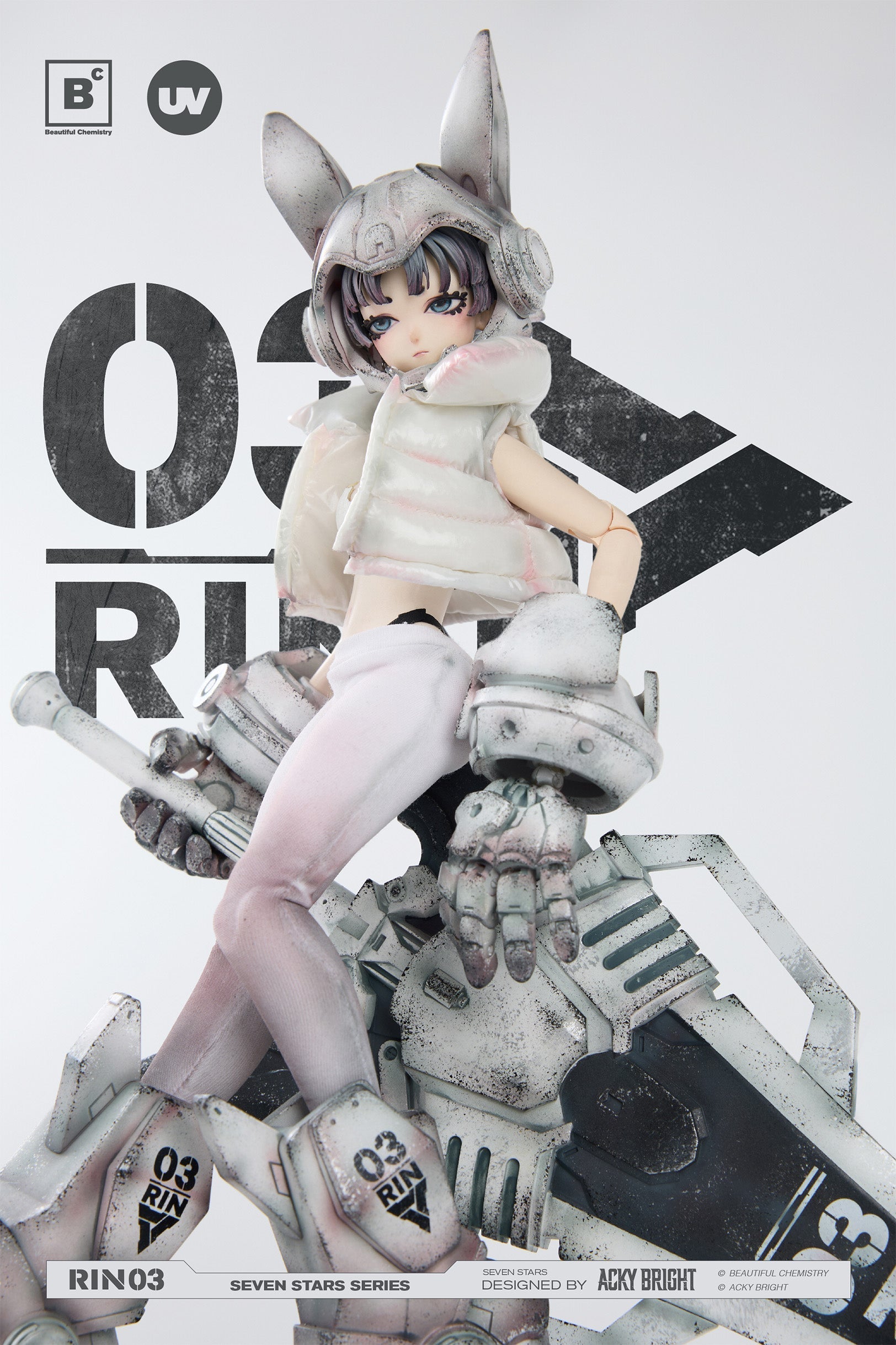 Beautiful Chemistry x Acky Bright Seven Stars Series No.03 Rin 1/6 Action Figure