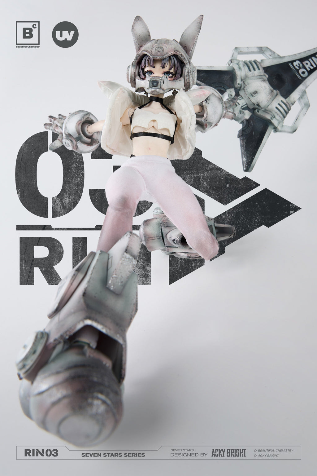 Beautiful Chemistry x Acky Bright Seven Stars Series No.03 Rin 1/6 Action Figure