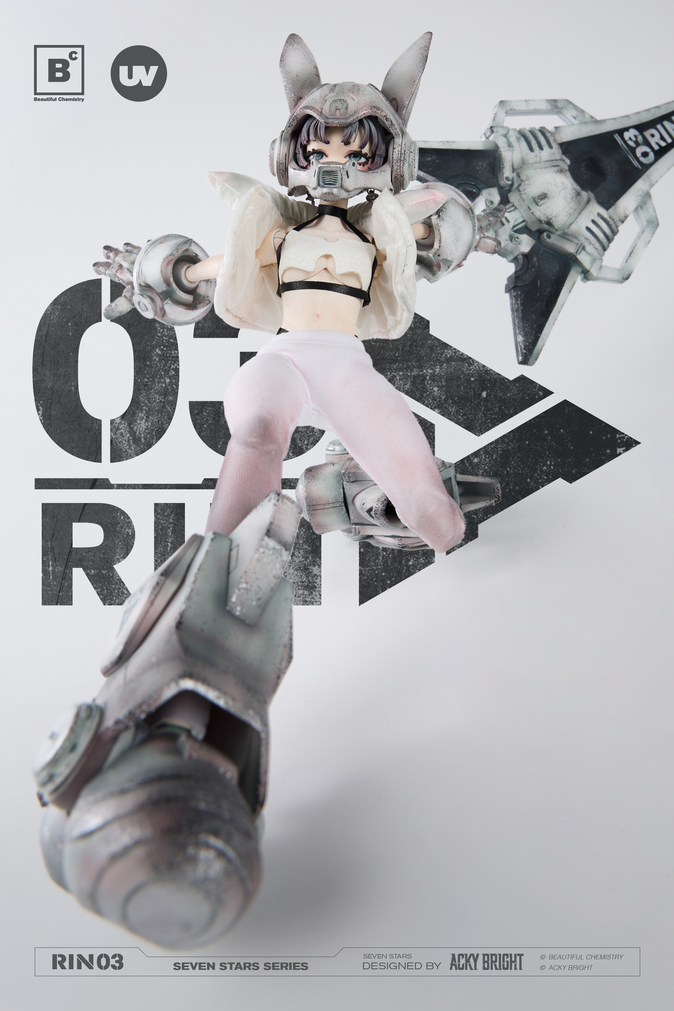 Beautiful Chemistry x Acky Bright Seven Stars Series No.03 Rin 1/6 Action Figure