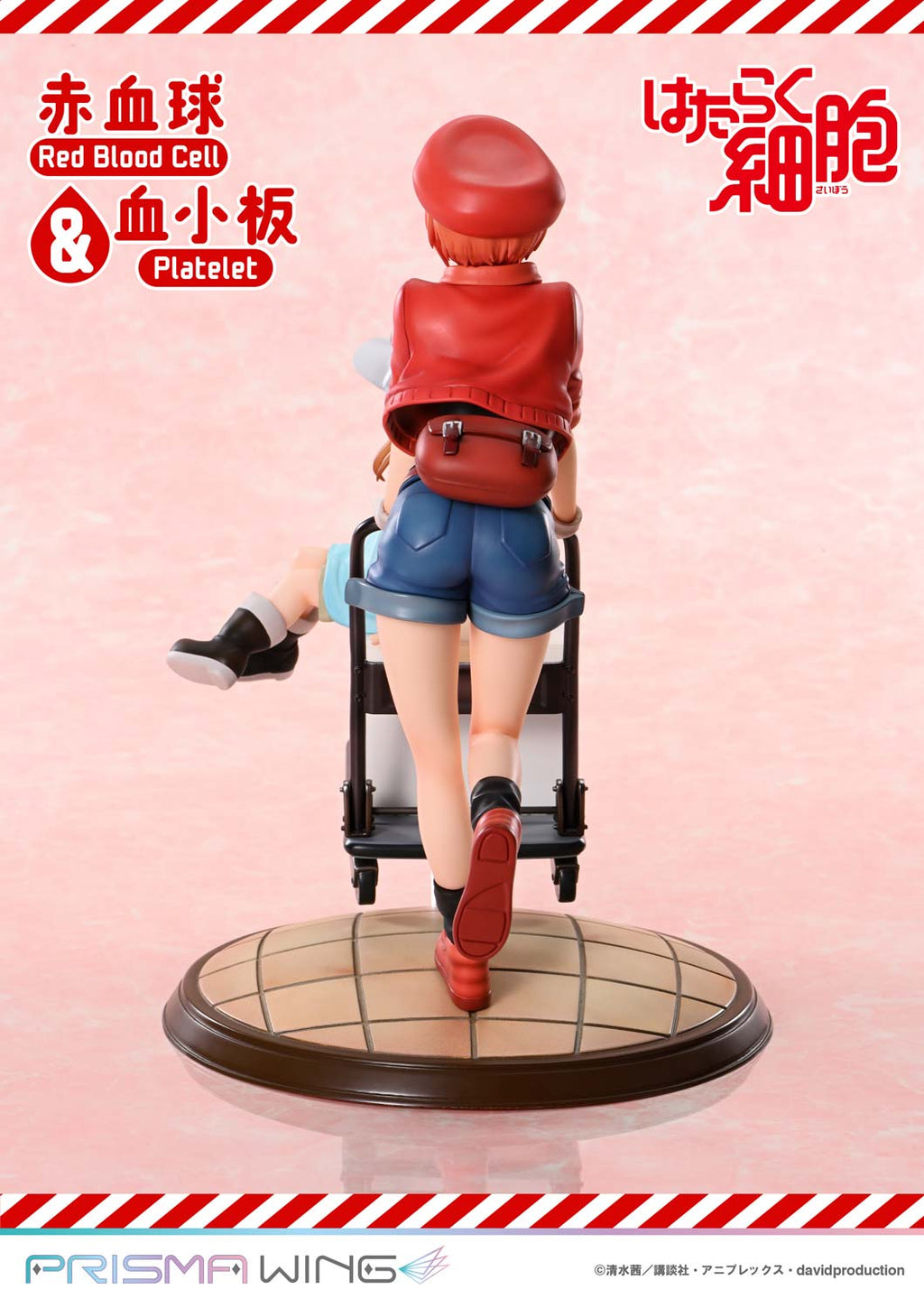 Prime 1 Studio PRISMA WING Cells at Work Red Blood Cell & Platelet Figure JAPAN