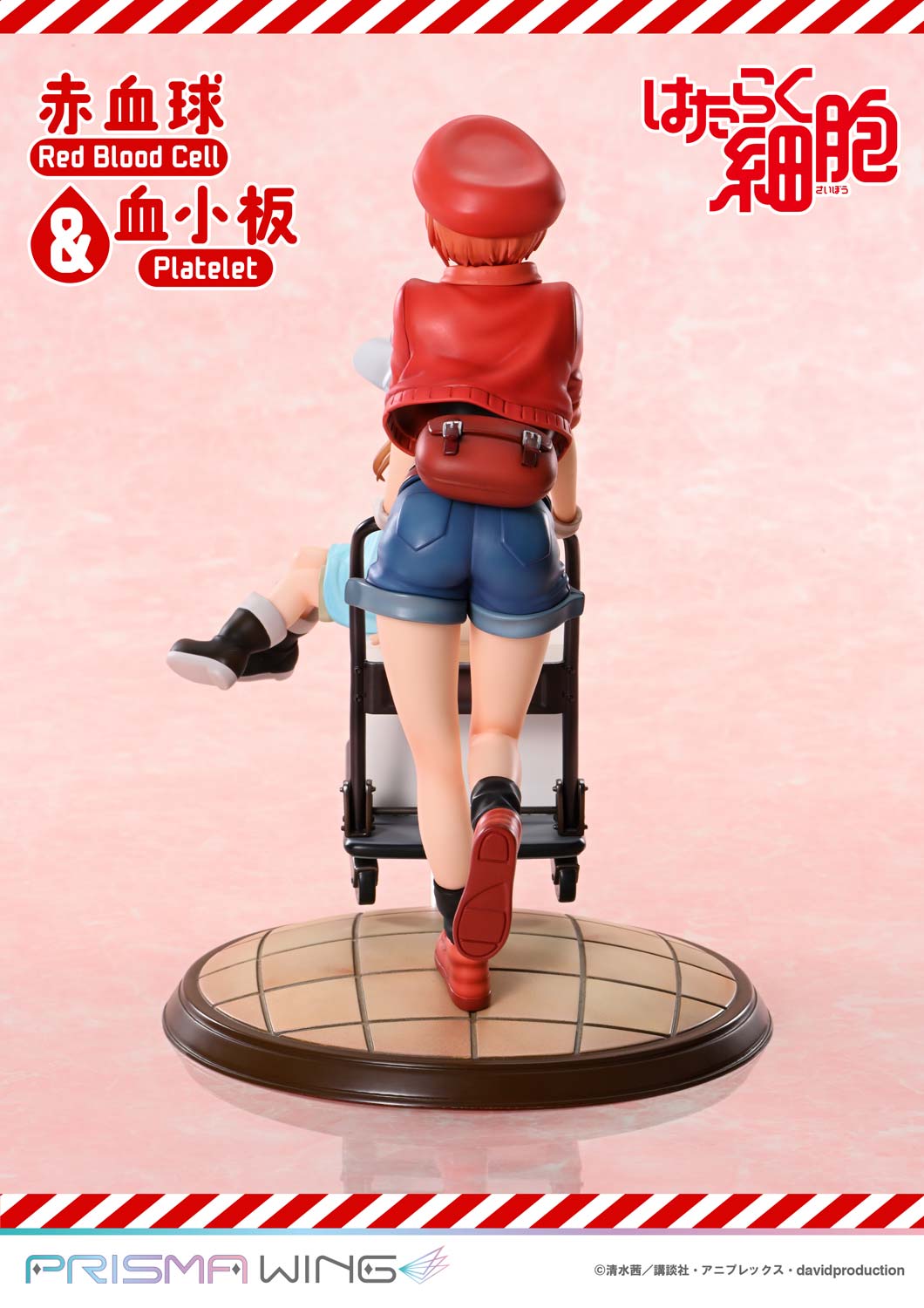 Prime 1 Studio PRISMA WING Cells at Work Red Blood Cell & Platelet Figure JAPAN