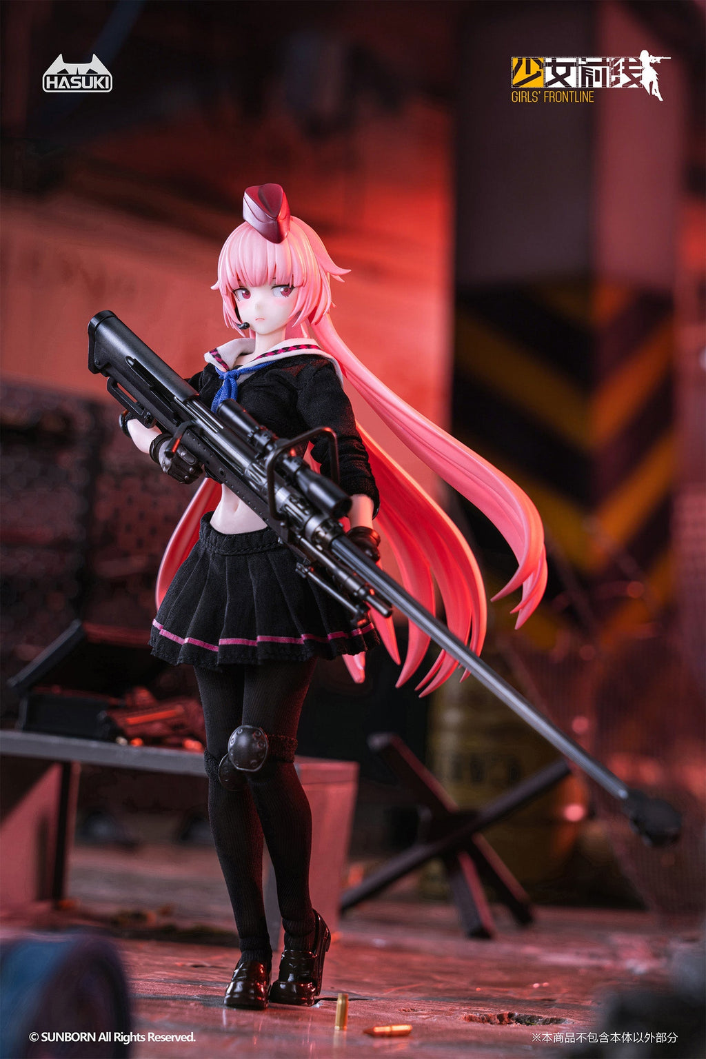 HASUKI pocket art Series PA011 Girls' Frontline NTW-20 1/12 Action Figure JAPAN