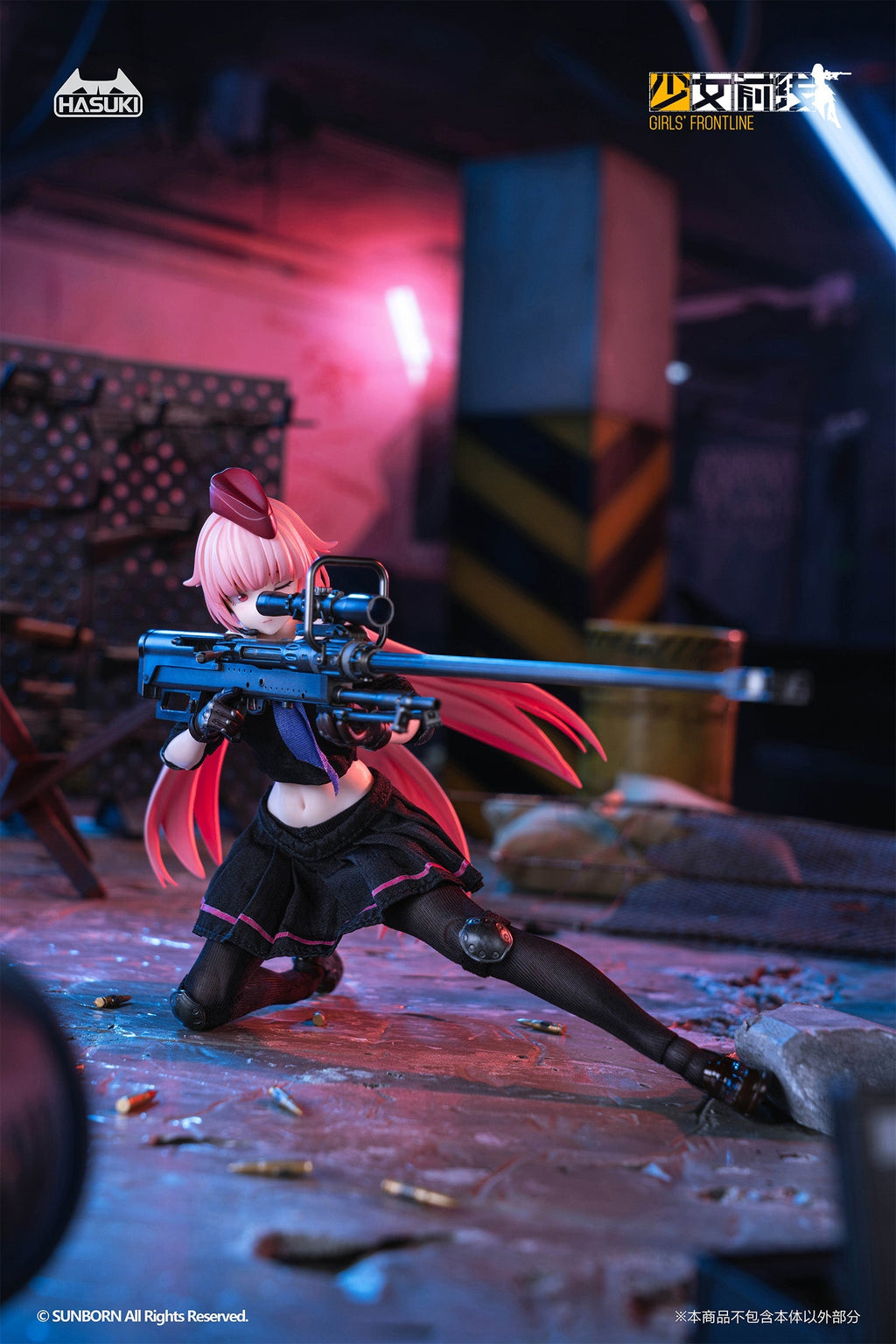 HASUKI pocket art Series PA011 Girls' Frontline NTW-20 1/12 Action Figure JAPAN