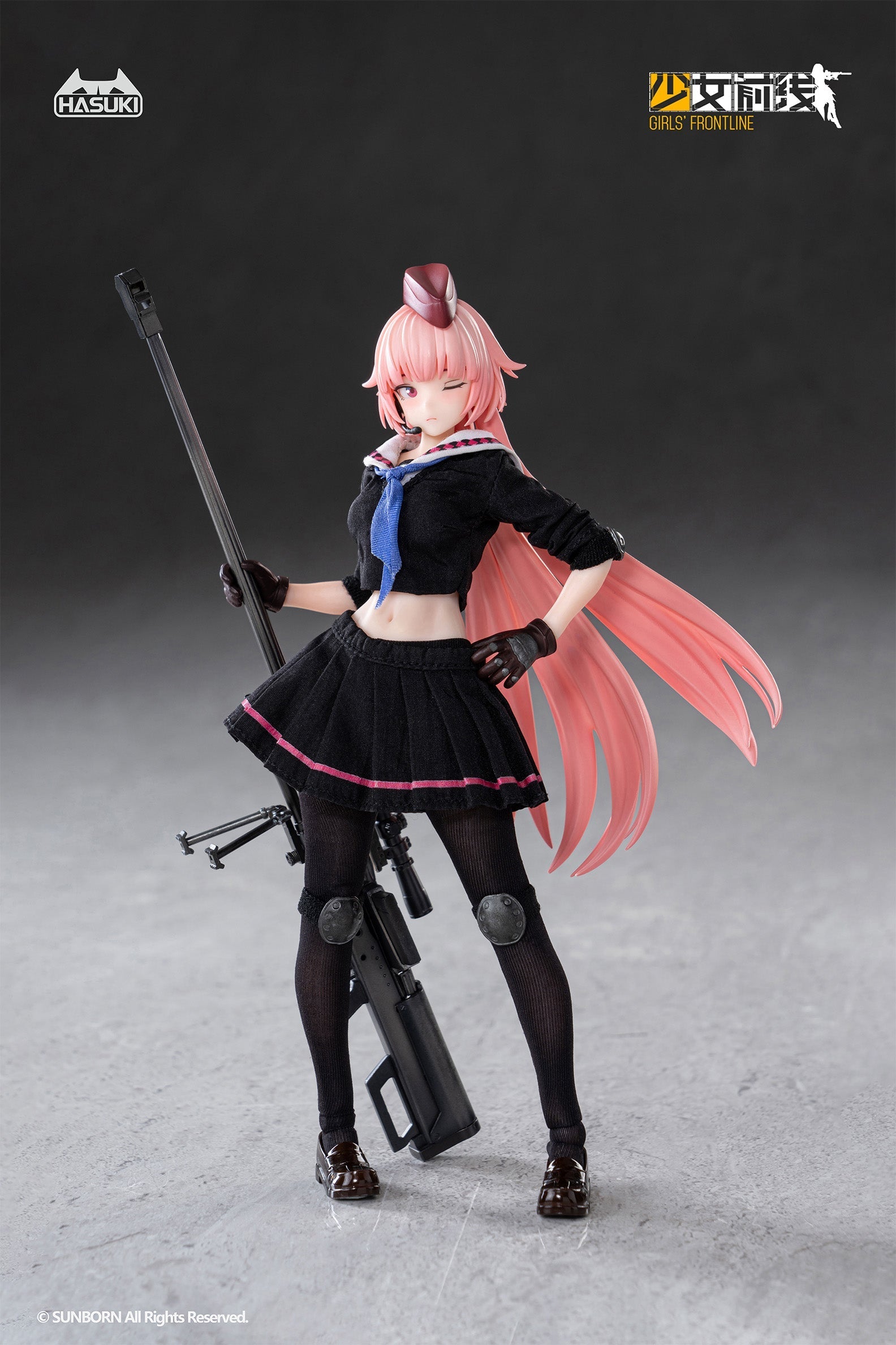 HASUKI pocket art Series PA011 Girls' Frontline NTW-20 1/12 Action Figure JAPAN