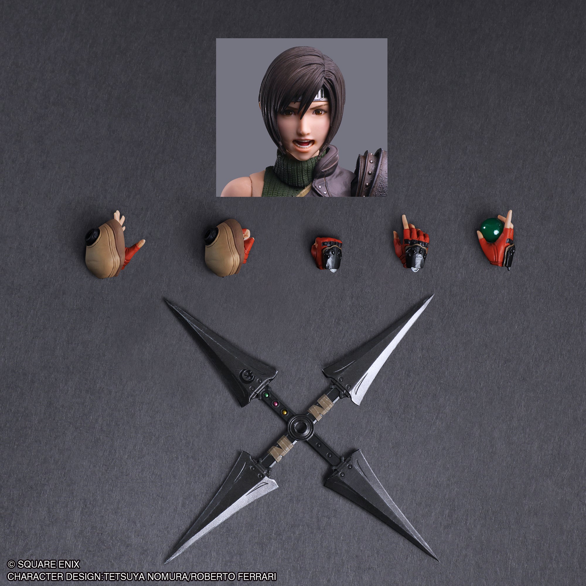 Final Fantasy VII Rebirth Play Arts Kai Yuffie Kisaragi Ver.2 Action Figure