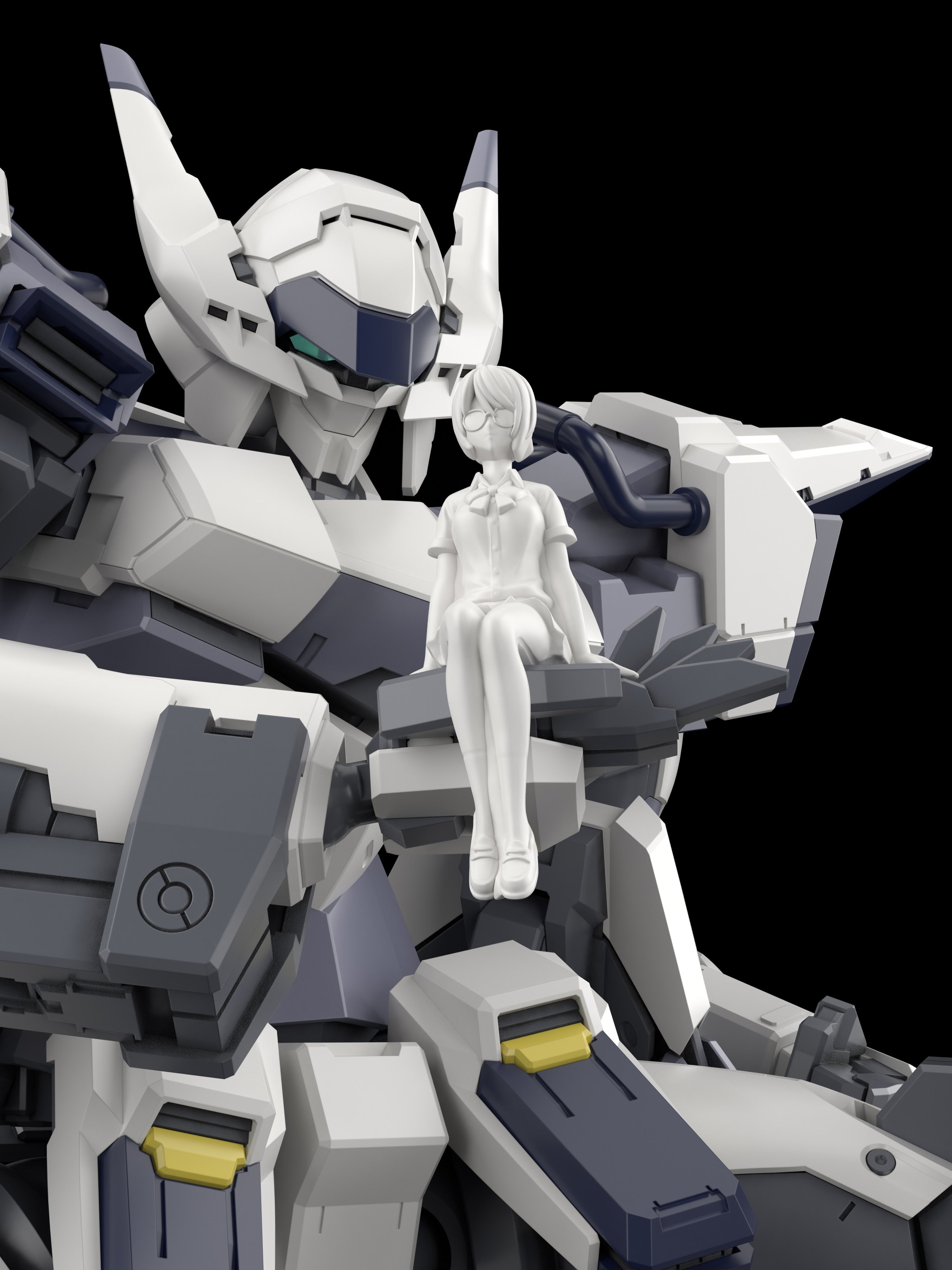 KADOKAWA PLASTIC MODEL Full Metal Panic! Family Azure Raven 1/48 Model Kit JAPAN