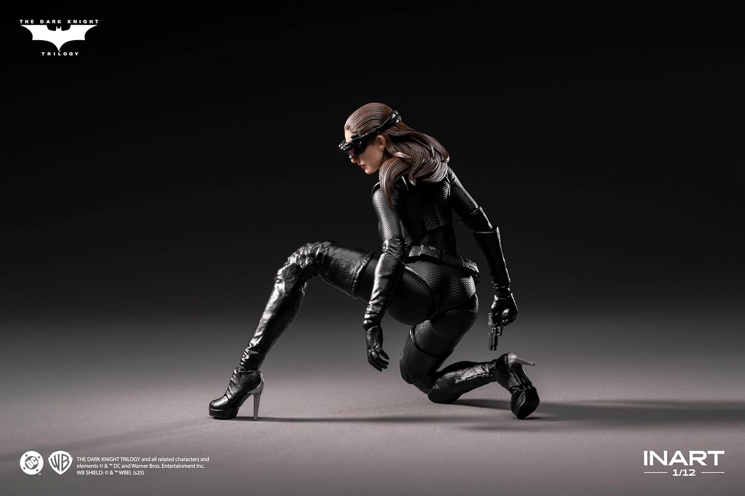 INART The Dark Knight Rises Catwoman 1/12 Action Figure JAPAN OFFICIAL