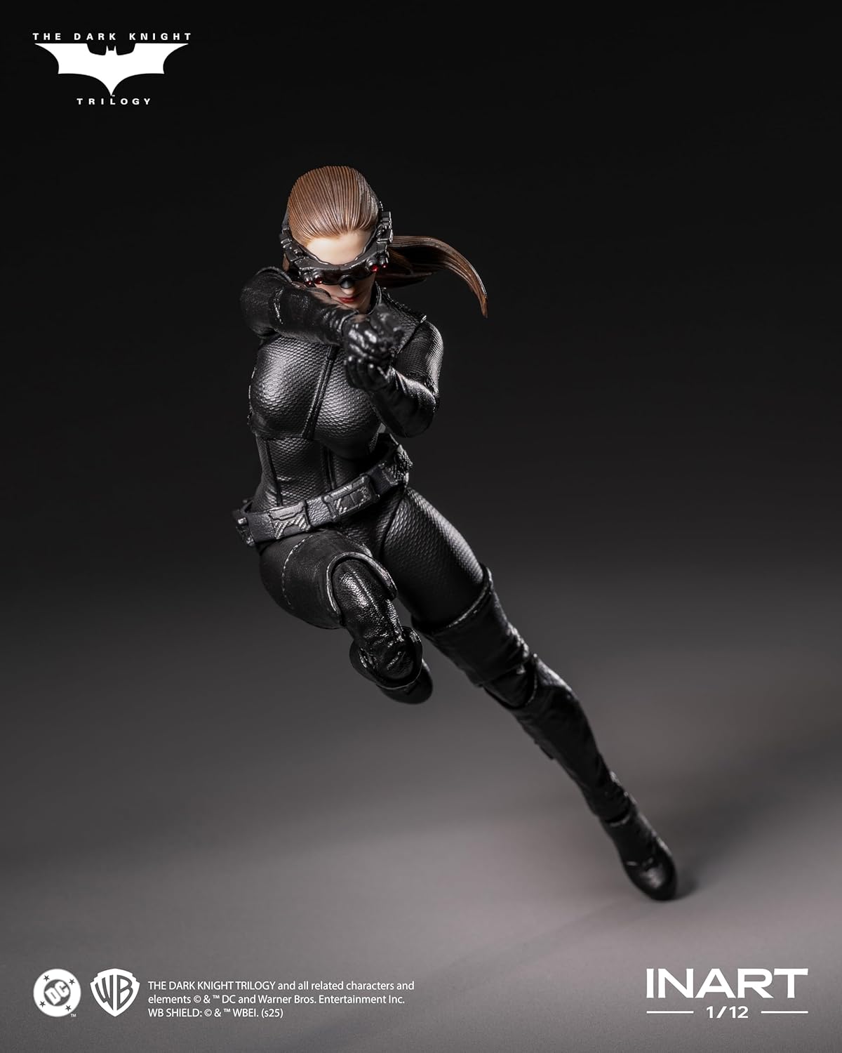 INART The Dark Knight Rises Catwoman 1/12 Action Figure JAPAN OFFICIAL