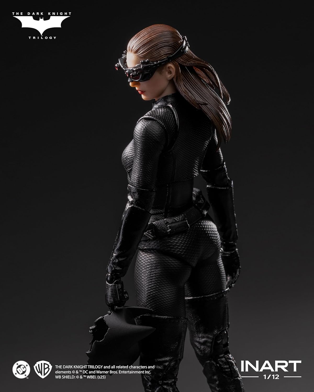 INART The Dark Knight Rises Catwoman 1/12 Action Figure JAPAN OFFICIAL
