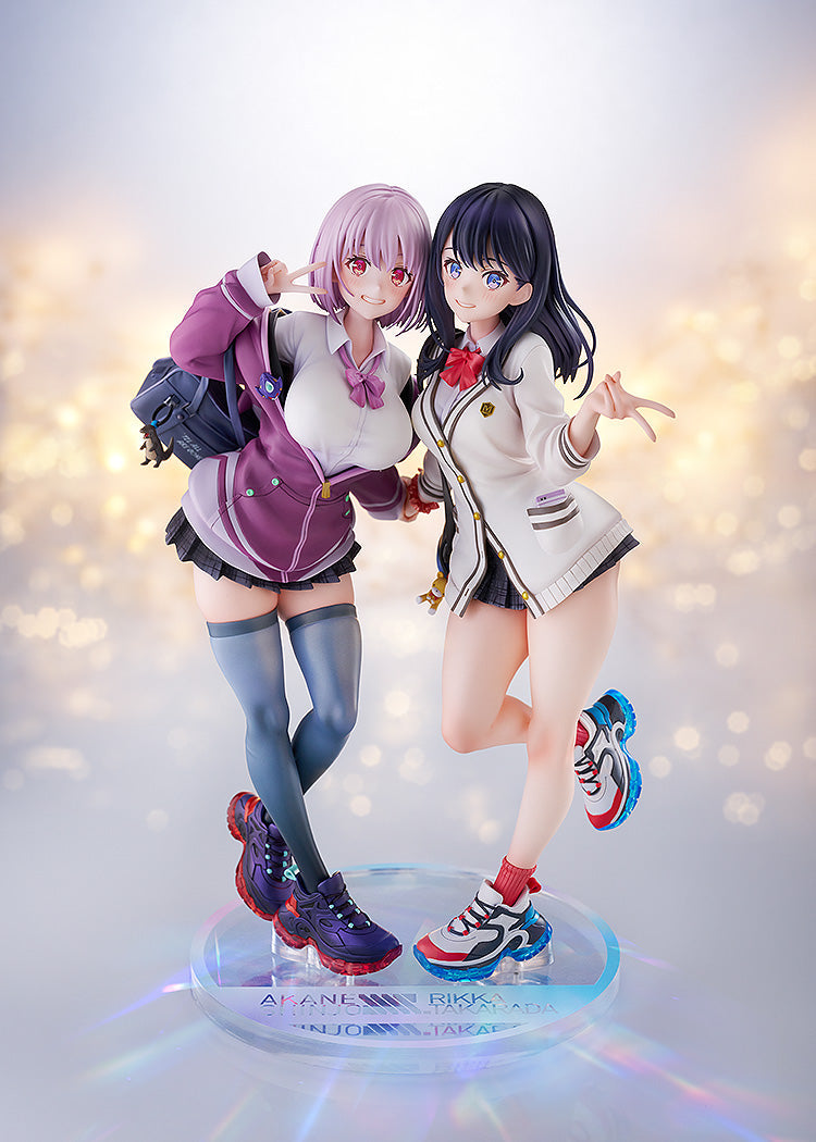 SSSS.GRIDMAN Rikka Takarada & Akane Shinjo feat. toridamono 1/7 Figure JAPAN