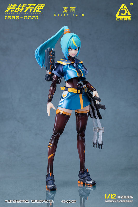 LOSCONT Armed Battle Angels Series ABA-003 Misty Rain 1/12 Action Figure JAPAN