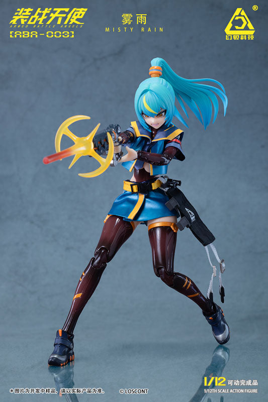 LOSCONT Armed Battle Angels Series ABA-003 Misty Rain 1/12 Action Figure JAPAN