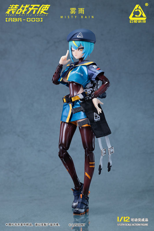 LOSCONT Armed Battle Angels Series ABA-003 Misty Rain 1/12 Action Figure JAPAN