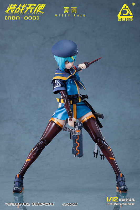 LOSCONT Armed Battle Angels Series ABA-003 Misty Rain 1/12 Action Figure JAPAN