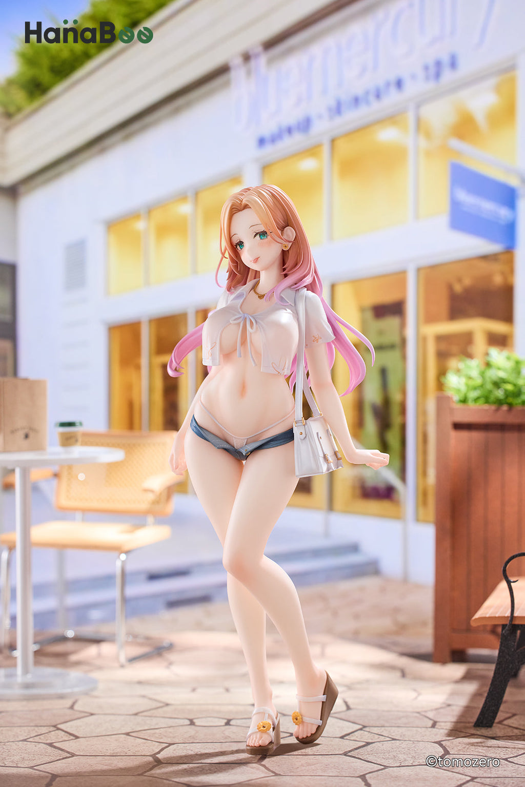 Hanabee Summer Love Song Hanayo Fuzuki Illustrated by tomozero 1/6 Figure JAPAN