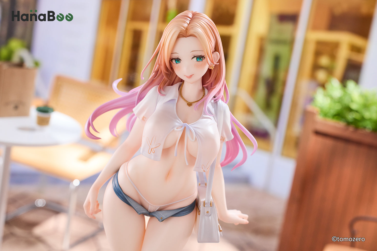 Hanabee Summer Love Song Hanayo Fuzuki Illustrated by tomozero 1/6 Figure JAPAN