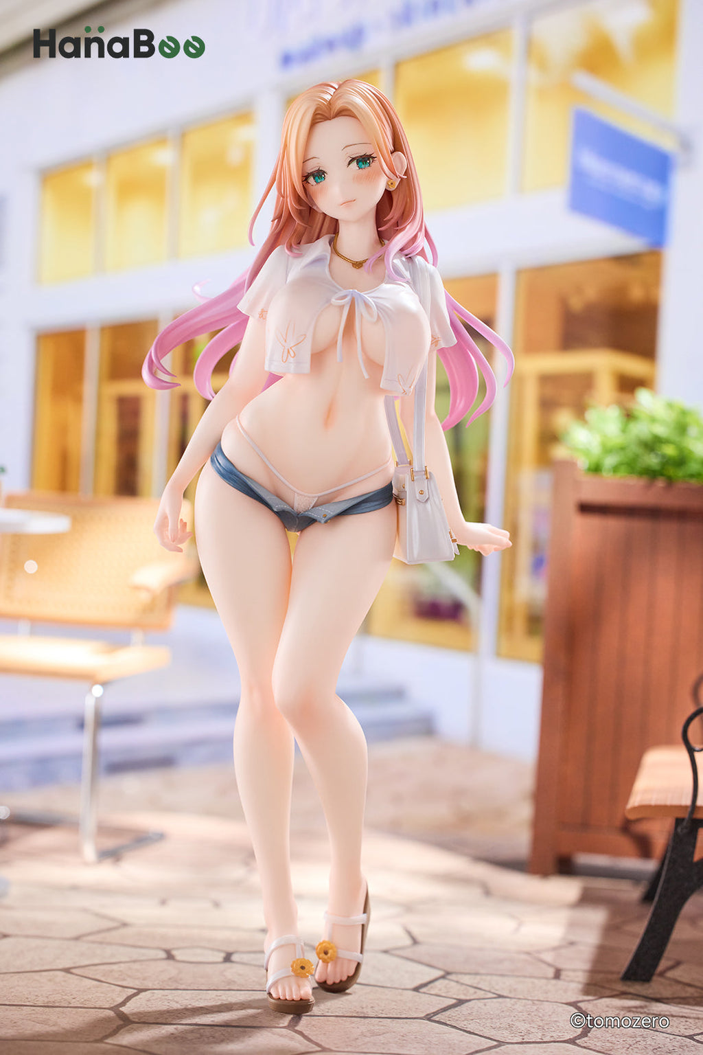 Hanabee Summer Love Song Hanayo Fuzuki Illustrated by tomozero 1/6 Figure JAPAN