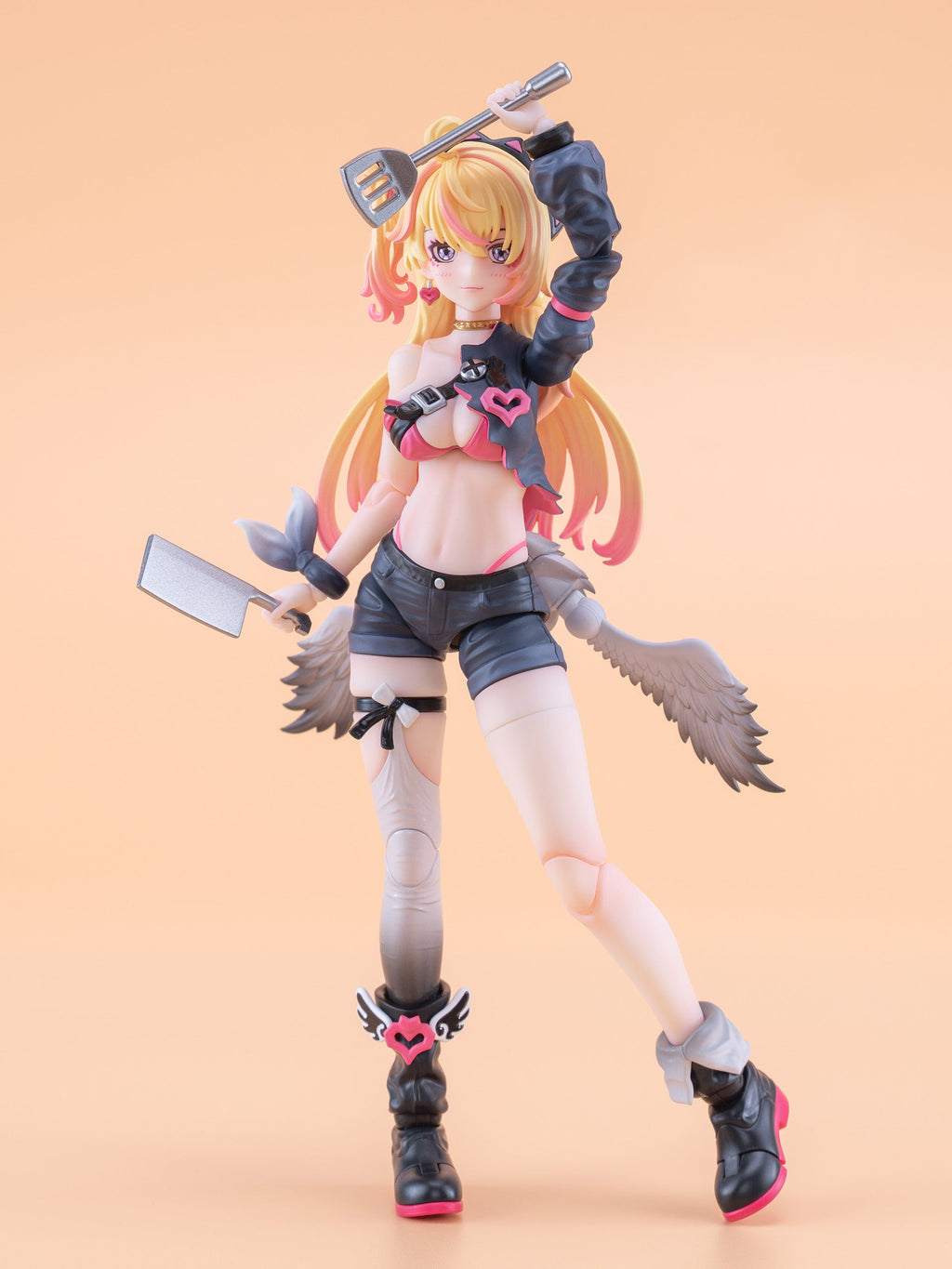 EXSSRION Demonic Sound Hoshikawa Neco Yellow Hair Ver. 1/12 Action Figure JAPAN
