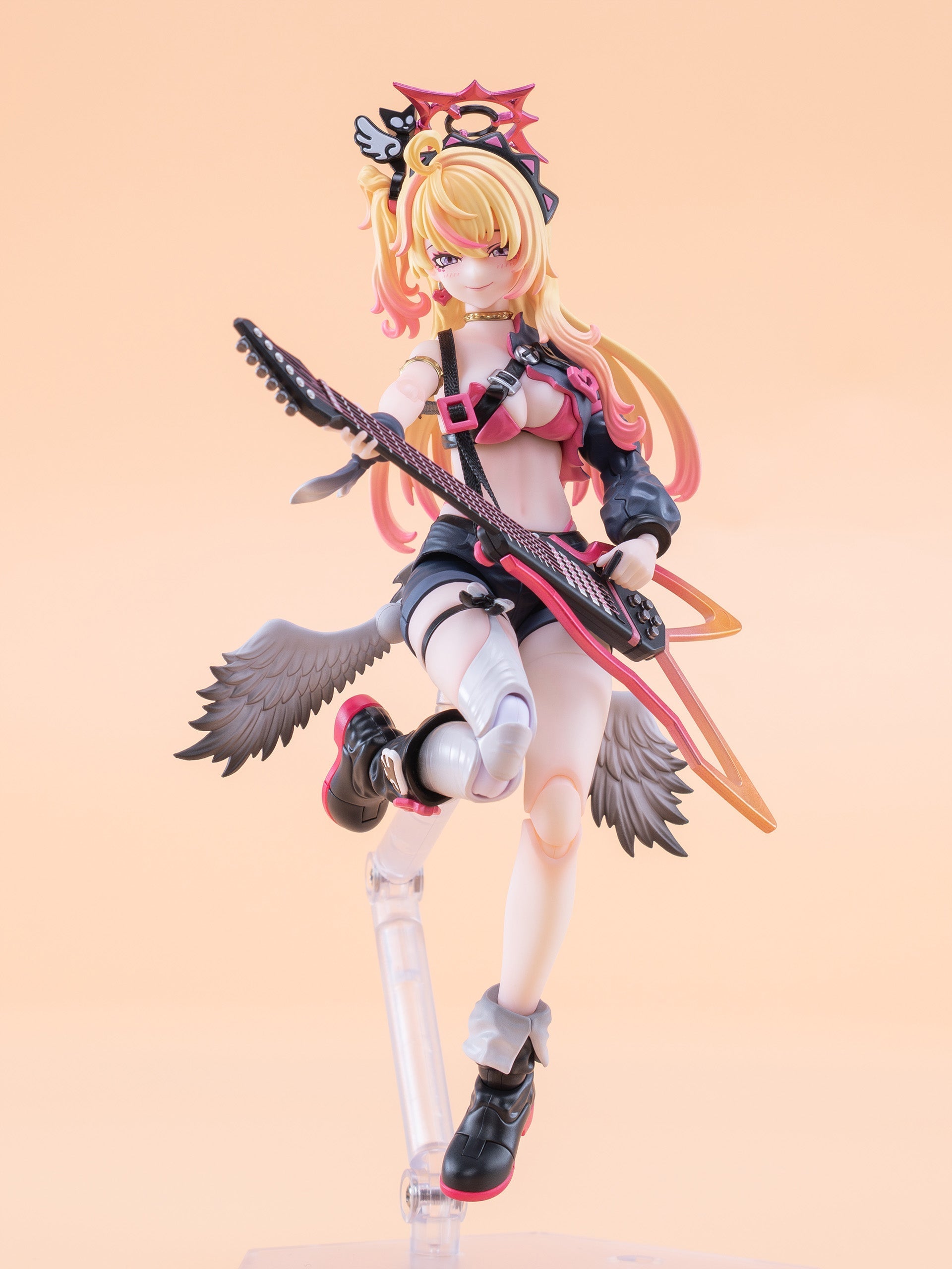 EXSSRION Demonic Sound Hoshikawa Neco Yellow Hair Ver. 1/12 Action Figure JAPAN