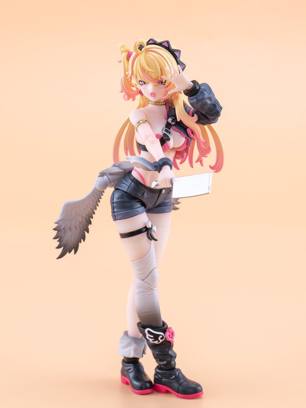 EXSSRION Demonic Sound Hoshikawa Neco Yellow Hair Ver. 1/12 Action Figure JAPAN