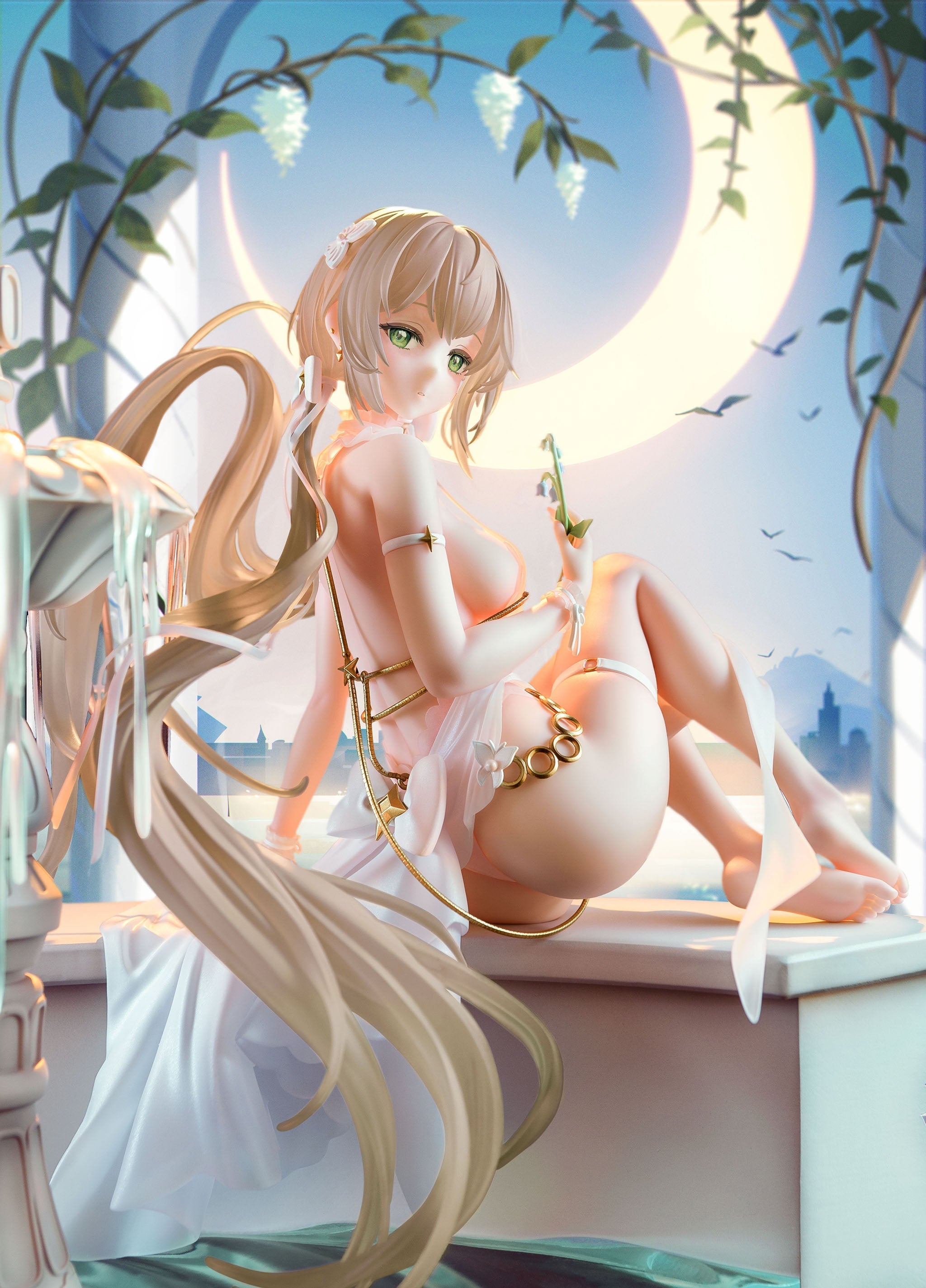 Hakoiri Musume Momoko illustration by Houkiboshi 1/6 Figure JAPAN OFFICIAL