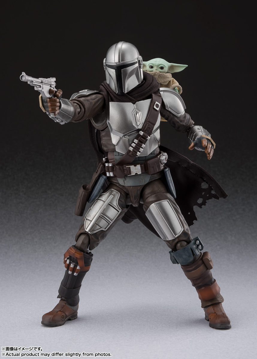 BANDAI S.H.Figuarts STAR WARS The Mandalorian and Grogu Action Figure JAPAN