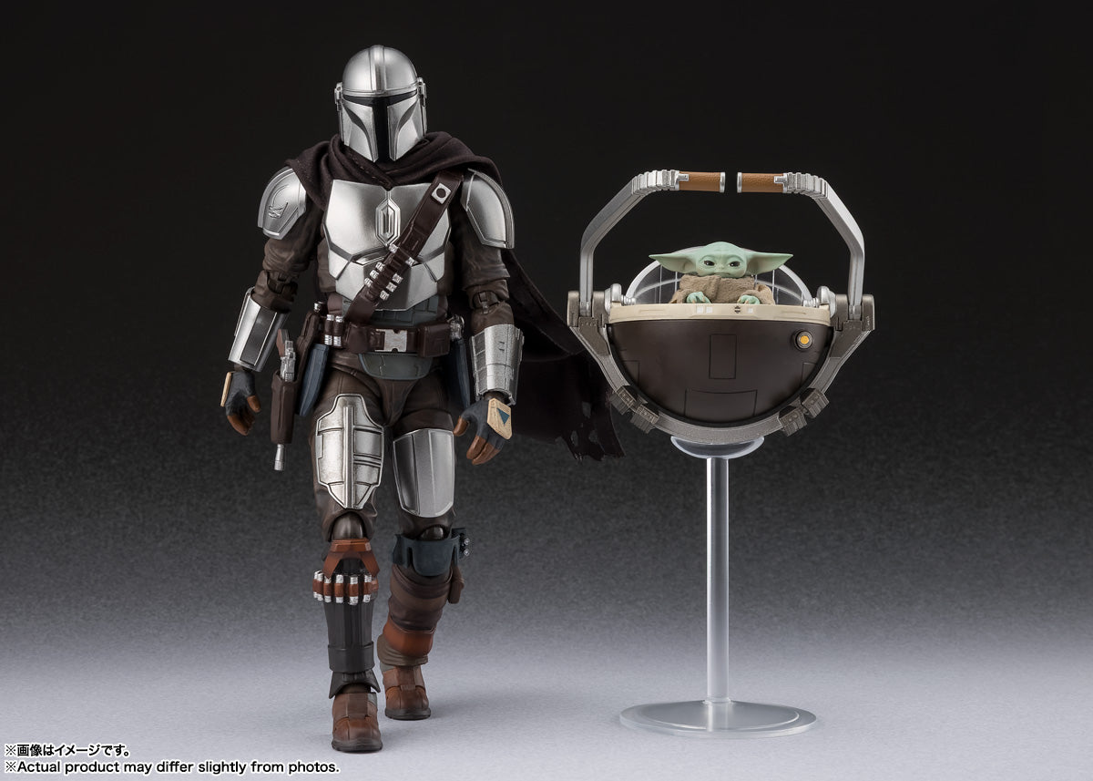 BANDAI S.H.Figuarts STAR WARS The Mandalorian and Grogu Action Figure JAPAN