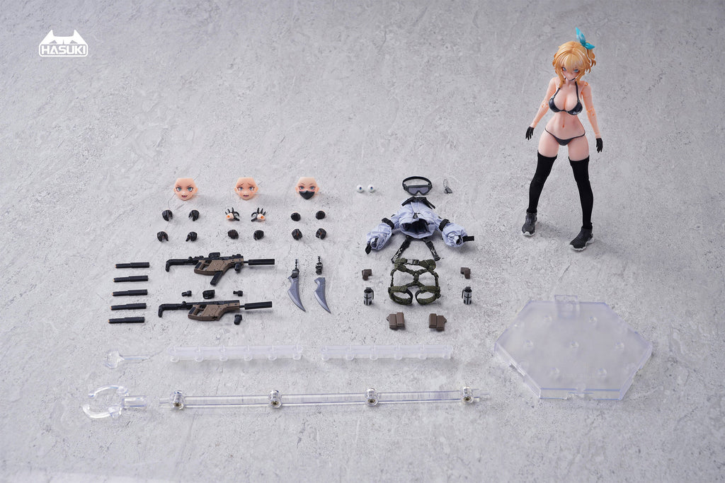 HASUKI pocket art Series PA012 Cardinal Blade Merina 1/12 Action Figure JAPAN