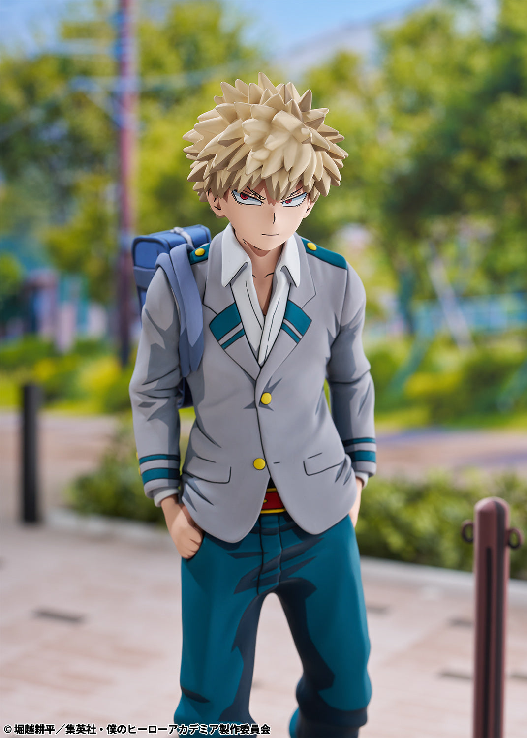 My Hero Academia Katsuki Bakugo U.A. High School Uniform Two Dimensioning Figure