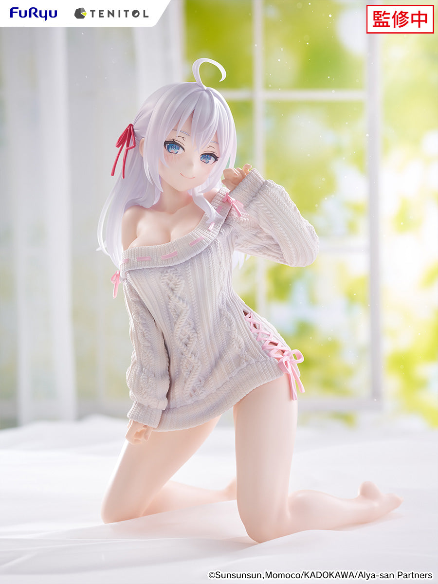 FuRyu TENITOL BIG Noodle Stopper Figure Alya Knitwear ver. JAPAN OFFICIAL