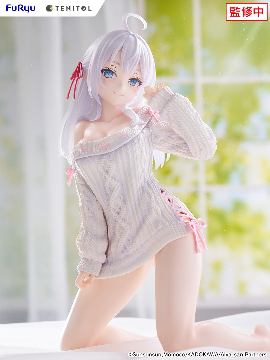 FuRyu TENITOL BIG Noodle Stopper Figure Alya Knitwear ver. JAPAN OFFICIAL