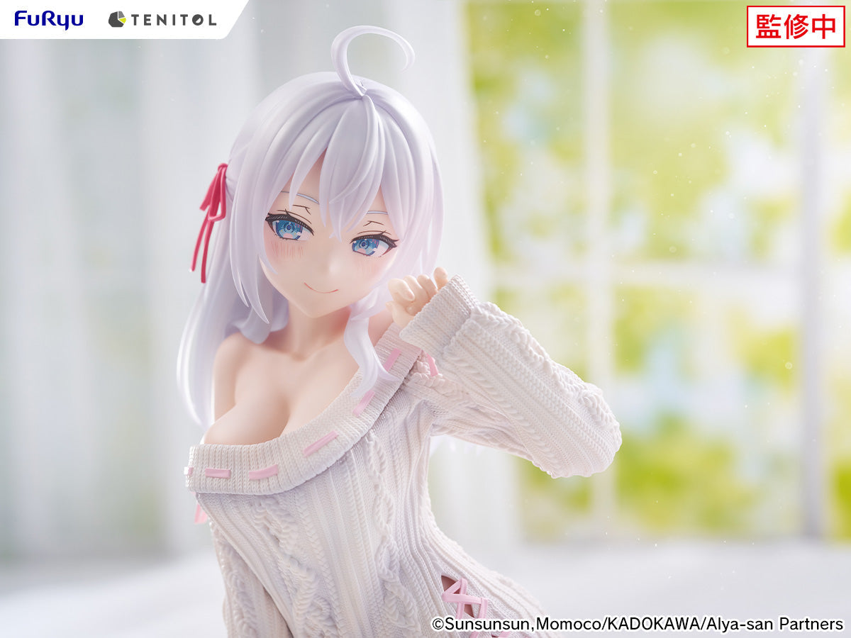 FuRyu TENITOL BIG Noodle Stopper Figure Alya Knitwear ver. JAPAN OFFICIAL