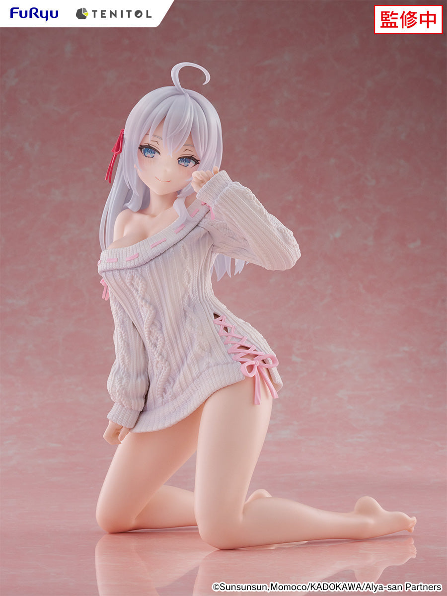FuRyu TENITOL BIG Noodle Stopper Figure Alya Knitwear ver. JAPAN OFFICIAL