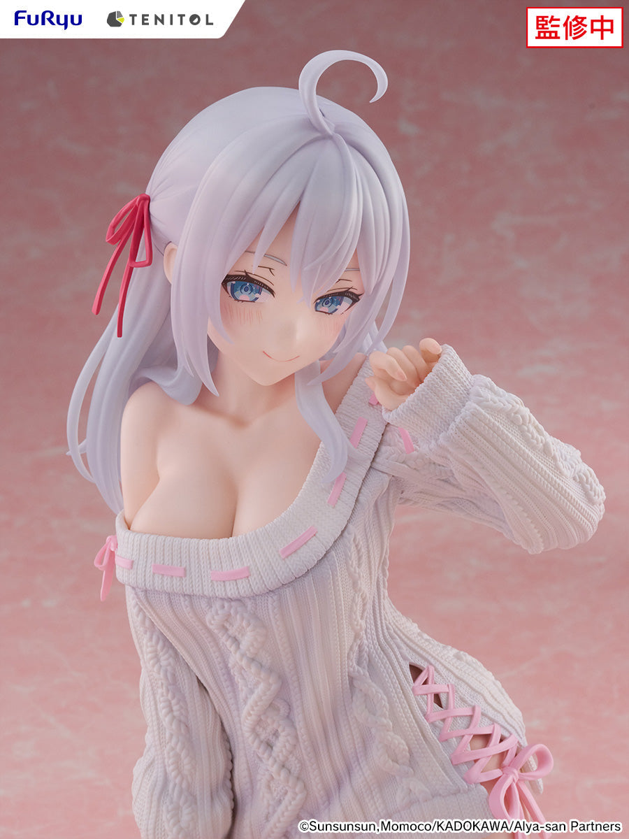 FuRyu TENITOL BIG Noodle Stopper Figure Alya Knitwear ver. JAPAN OFFICIAL