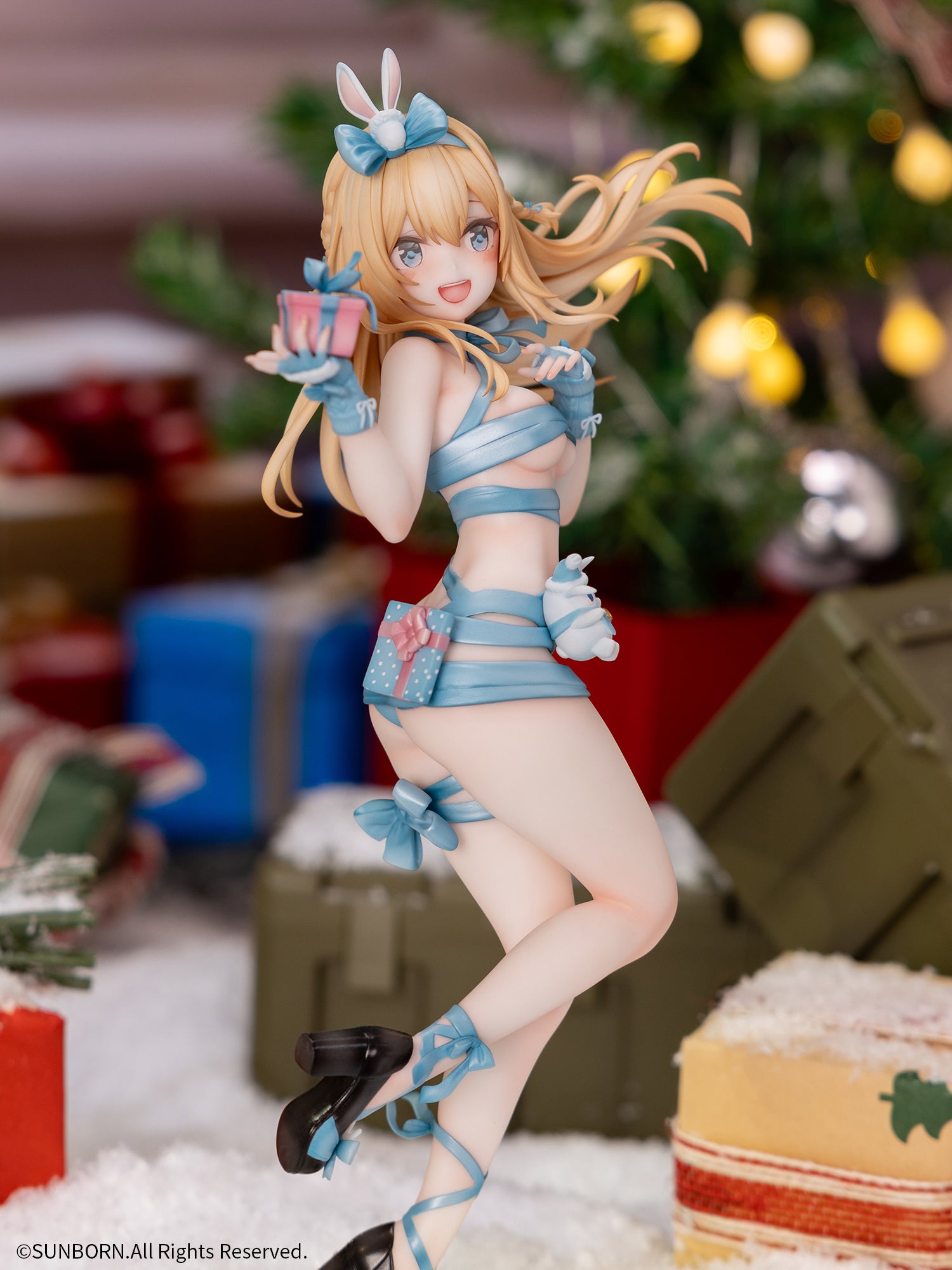 KAWA DESIGN Girls' Frontline 2 Exilium Suomi Fluffy Korvatunturi ver. 1/6 Figure