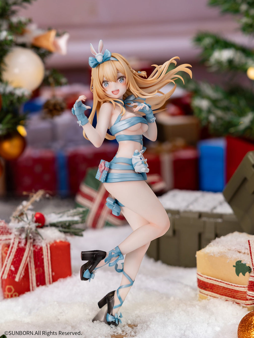 KAWA DESIGN Girls' Frontline 2 Exilium Suomi Fluffy Korvatunturi ver. 1/6 Figure