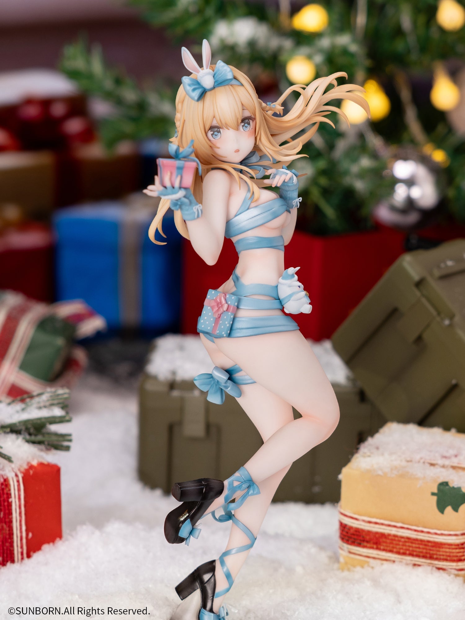 KAWA DESIGN Girls' Frontline 2 Exilium Suomi Fluffy Korvatunturi ver. 1/6 Figure
