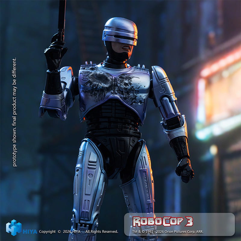 Hiya Toys RoboCop 3 Robocop 1/12 Action Figure JAPAN OFFICIAL