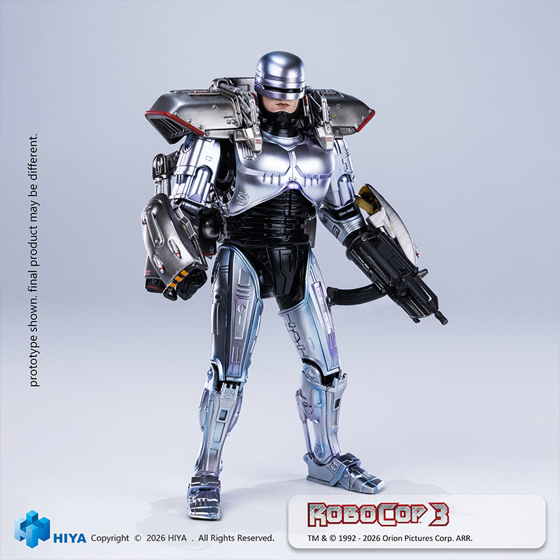 Hiya Toys RoboCop 3 Robocop 1/12 Action Figure JAPAN OFFICIAL