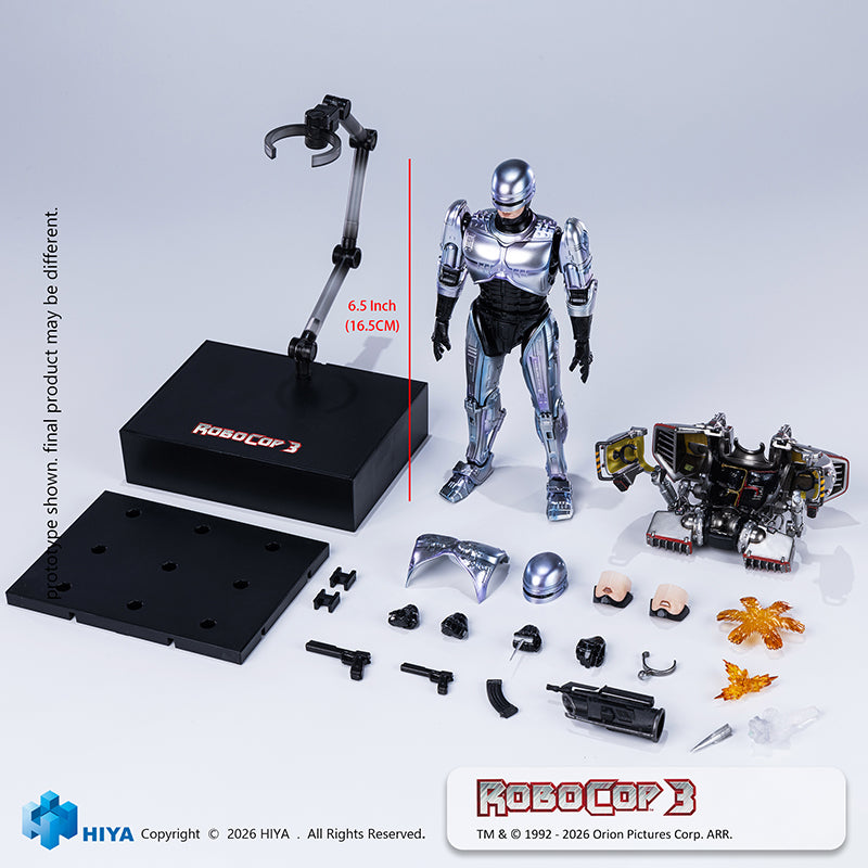 Hiya Toys RoboCop 3 Robocop 1/12 Action Figure JAPAN OFFICIAL