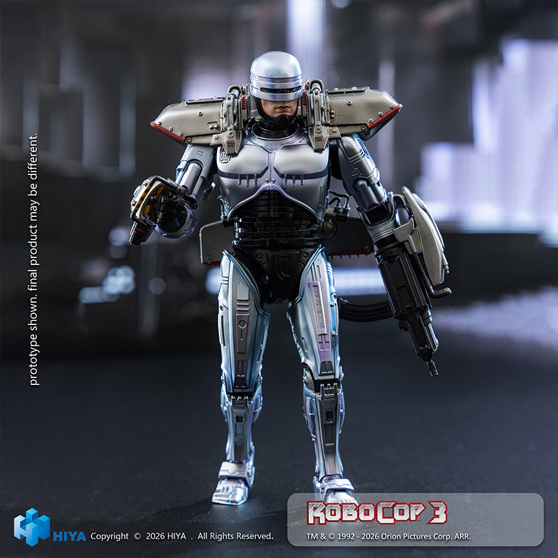 Hiya Toys RoboCop 3 Robocop 1/12 Action Figure JAPAN OFFICIAL