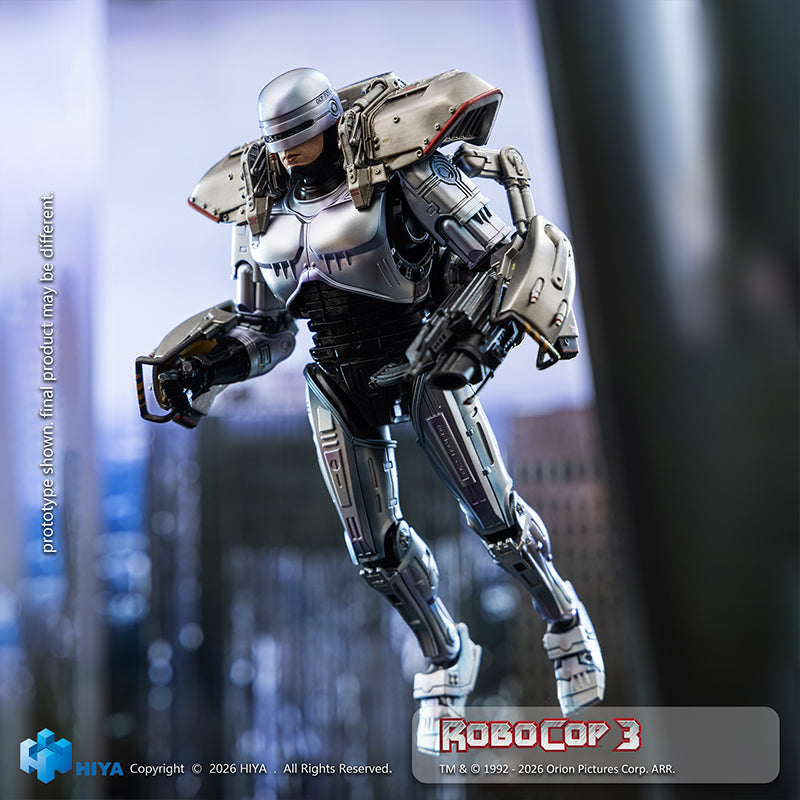 Hiya Toys RoboCop 3 Robocop 1/12 Action Figure JAPAN OFFICIAL